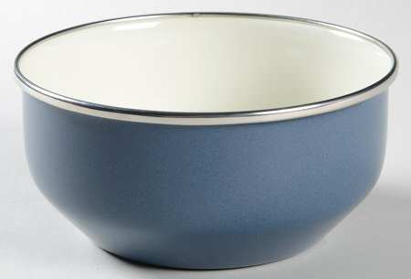 Colorwave Blue 5 3/4" Metal Bowl