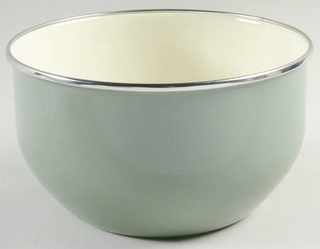 Colorwave Gray 6 7/8" Metal Bowl