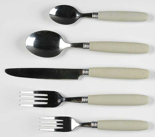 Colorwave Gray 5 Pc Place Setting-Flatware (K1,F2,SF,TSP,PLAS)