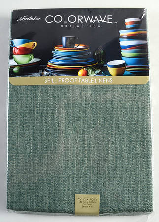 Colorwave Green 52" x 70" Oblong Tablecloth