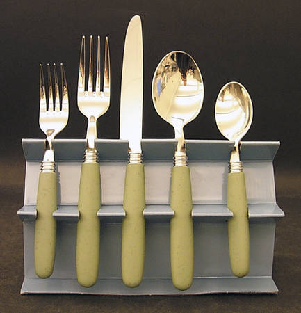 Colorwave Green 5 Pc Place Setting-Flatware (K1,F2,SF,TSP,PLAS)
