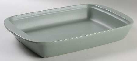 Colorwave Green 15" Rectangular Baker
