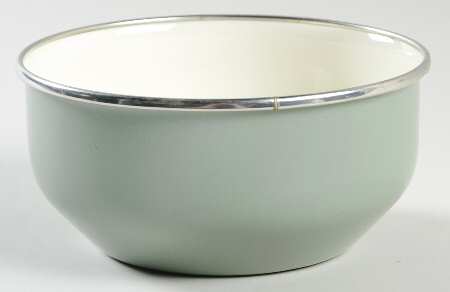 Colorwave Green 5 3/4" Metal Bowl
