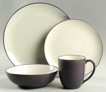 Colorwave Purple 4 Piece Place Setting