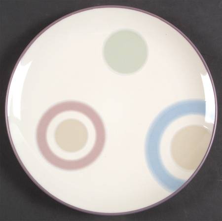 Colorwave Purple Accent Salad Plate