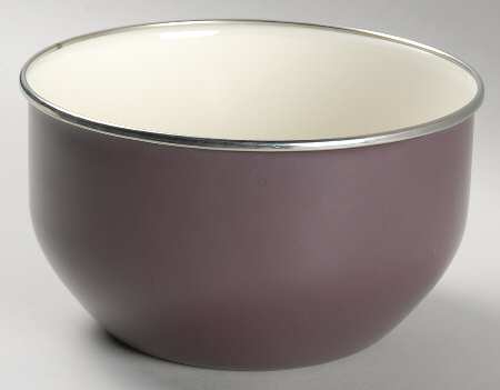 Colorwave Purple 6 7/8" Metal Bowl