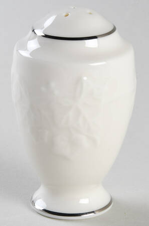 Halls of Ivy Platinum Salt Shaker