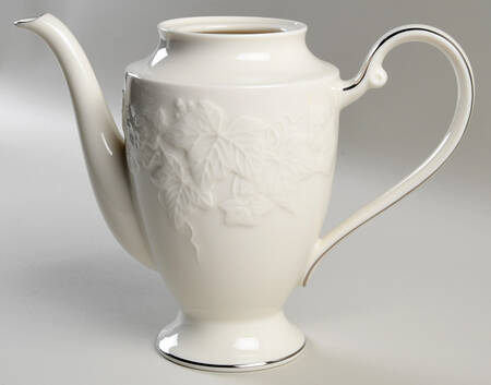 Halls of Ivy Platinum Coffee Pot No Lid