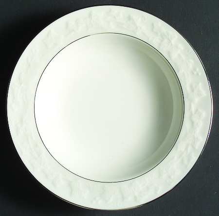 Halls of Ivy Platinum Rim Fruit/Dessert (Sauce) Bowl