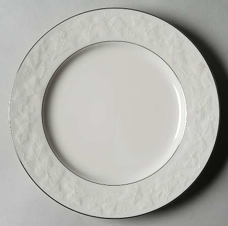 Halls of Ivy Platinum Salad Plate