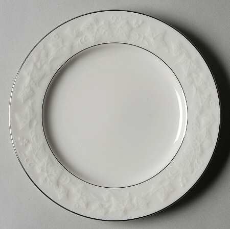 Halls of Ivy Platinum Bread & Butter Plate