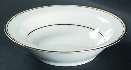 Golden Traditions Rim Fruit/Dessert (Sauce) Bowl