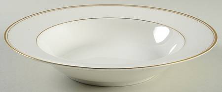 Golden Traditions Rim Soup Bowl