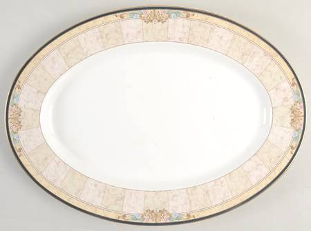 Loretto 14" Oval Serving Platter