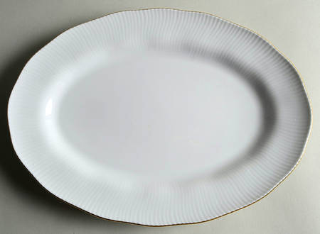 Pacific Hill Gold 13" Oval Serving Platter