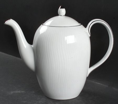 Pacific Hill Platinum Tea/Coffee Pot & Lid