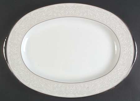 Silver Palace 16" Oval Serving Platter