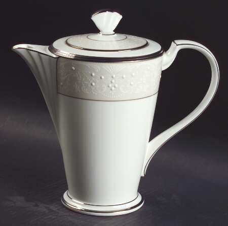 Silver Palace Coffee Pot & Lid