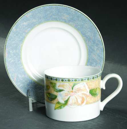 Suncoast Flat Cup & Saucer Set