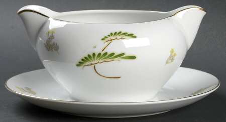 NAR31 Gravy Boat with Attached Underplate