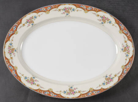 N1047 16" Oval Serving Platter