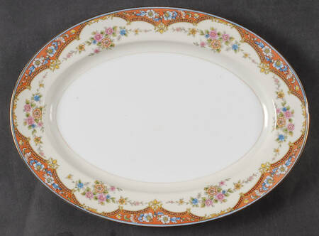 N1047 11" Oval Serving Platter