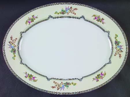 N1050 16" Oval Serving Platter