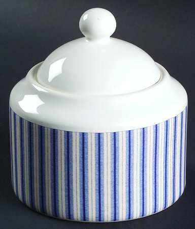 Calico Sugar Bowl & Lid