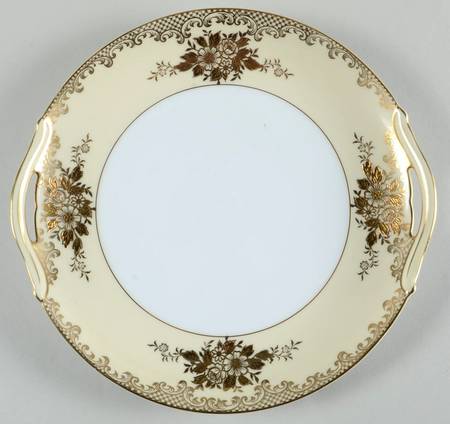 N1064 Handled Cake Plate