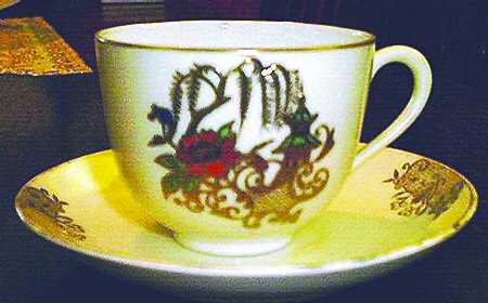 Ophir Flat Cup & Saucer Set