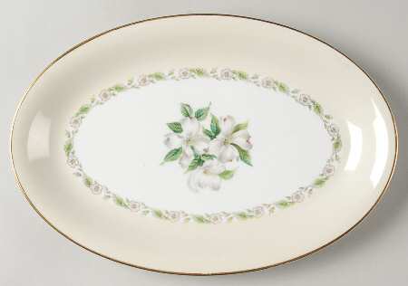 N1076 12" Oval Serving Platter