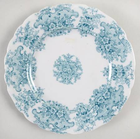 Monarch Blue Green Bread & Butter Plate
