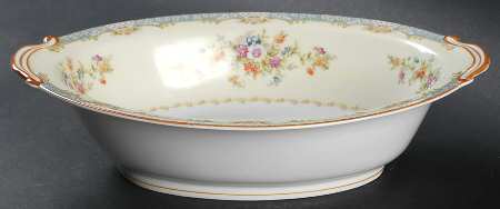 N1082 10" Oval Vegetable Bowl