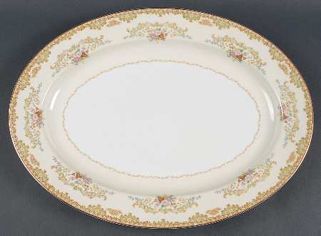 N1089 16" Oval Serving Platter