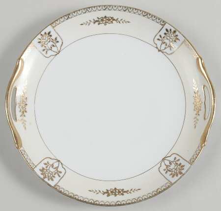 N1097 Handled Cake Plate
