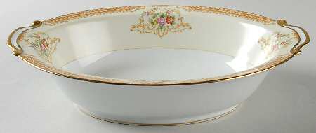 N1101 10" Oval Vegetable Bowl
