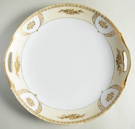 N1107 Handled Cake Plate