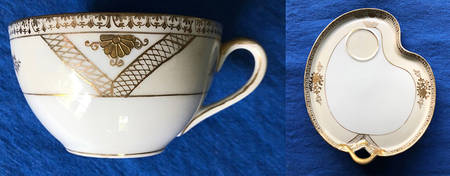 N1109 Snack Plate & Cup Set