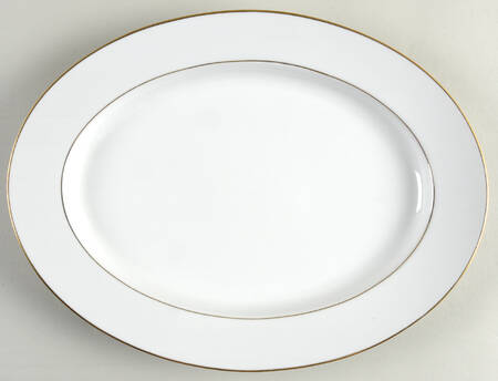 Regency Gold 13" Oval Serving Platter