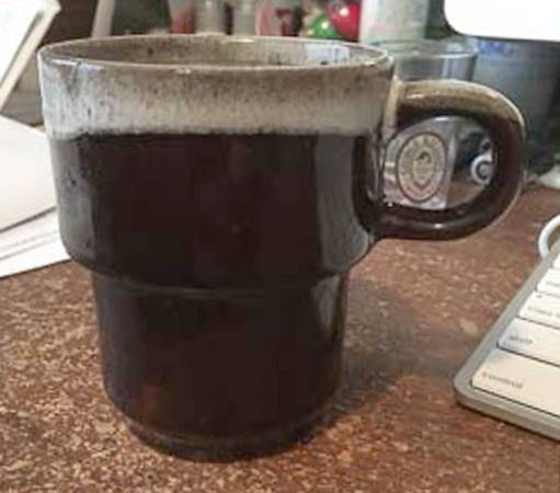Old Hickory Drip Glaze Mug