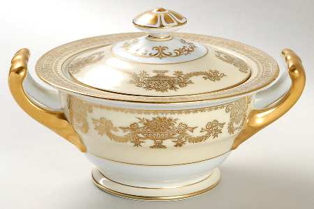 Goldana Sugar Bowl & Lid