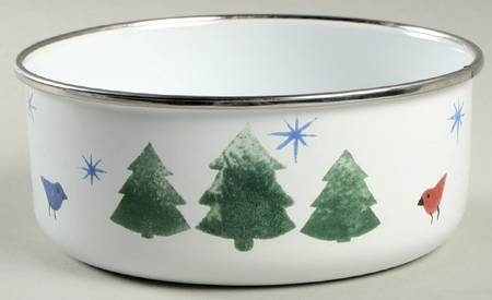 Winter Wonderland 5 7/8" Metal Bowl