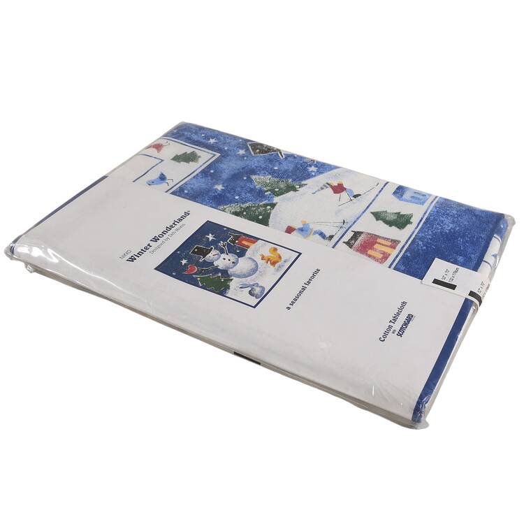 Winter Wonderland 52" x 70" Rectangular Tablecloth