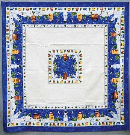 Winter Wonderland 52" Square Tablecloth