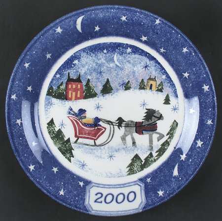 Winter Wonderland 2000 Collector Plate