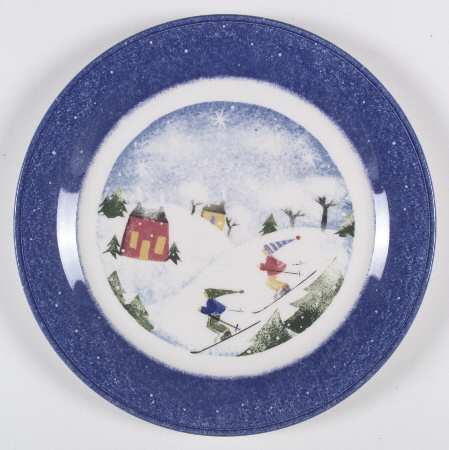 Winter Wonderland 12" Chop Plate (Round Platter)