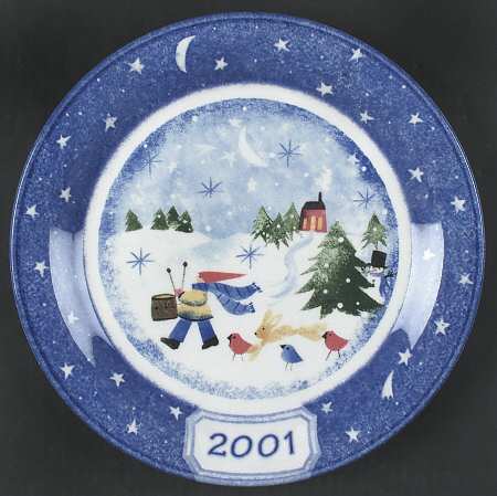 Winter Wonderland 2001 Collector Plate