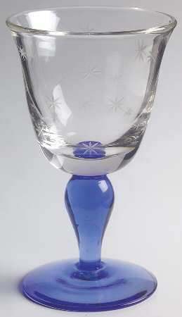 Winter Wonderland 8 Oz Glassware Wine Goblet