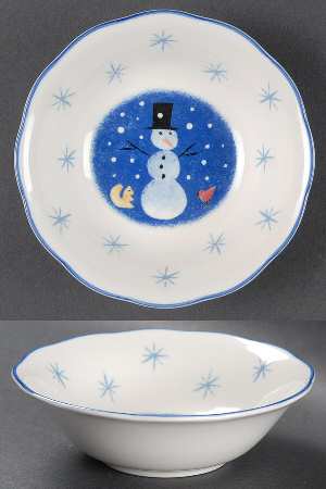 Winter Wonderland Dip Bowl for Chip & Dip Set