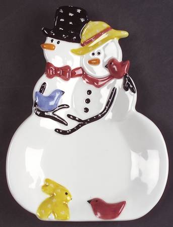 Winter Wonderland Figural Spoon Rest